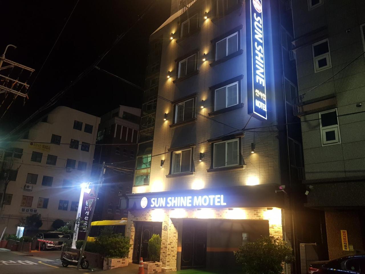 Sunshine Motel Ciudad Metropolitana de Ciudad Metropolitana de Busan Exterior foto